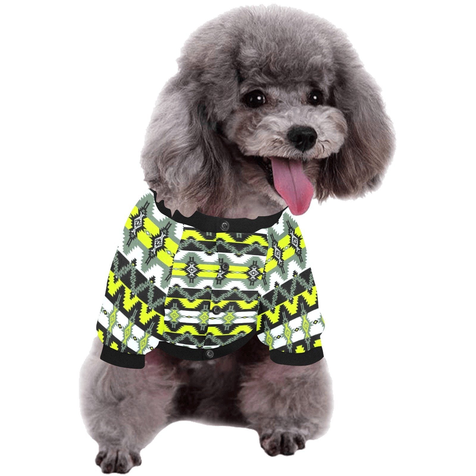 Two Spirit Medicine Pet Dog Round Neck Shirt Pet Dog Round Neck Shirt e-joyer