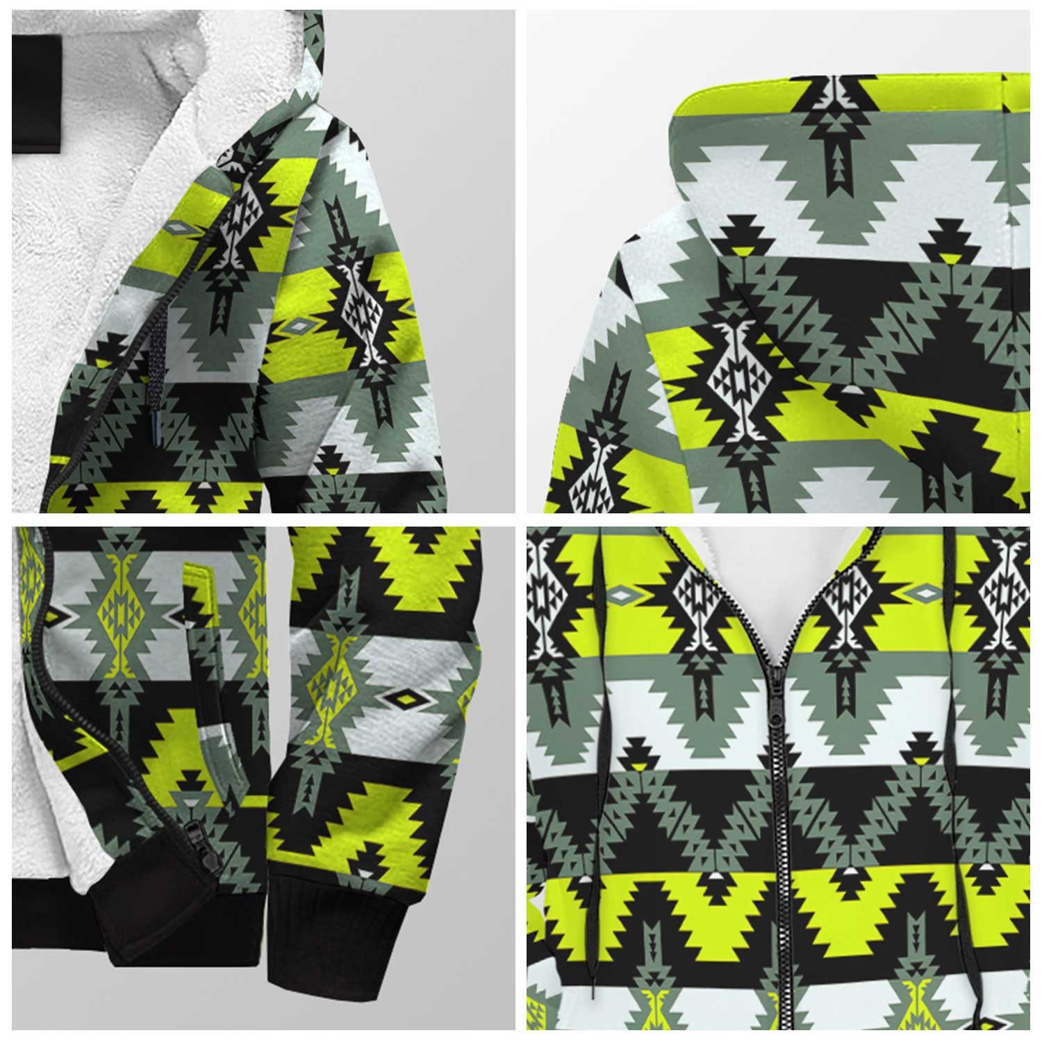 Two Spirit Medicine Sherpa Hoodie 49 Dzine