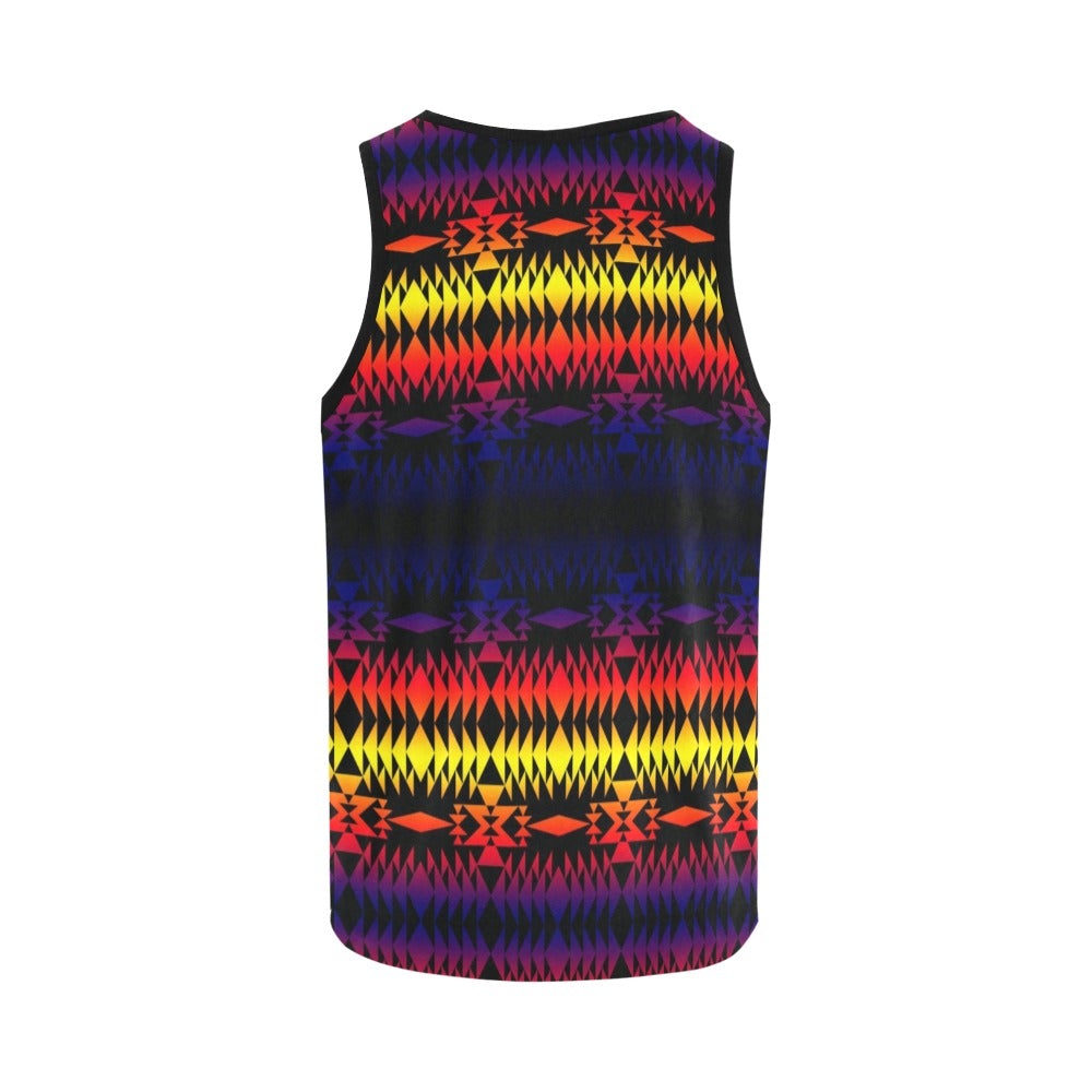 Two Worlds Apart All Over Print Tank Top for Women (Model T43) All Over Print Tank Top for Women (T43) e-joyer