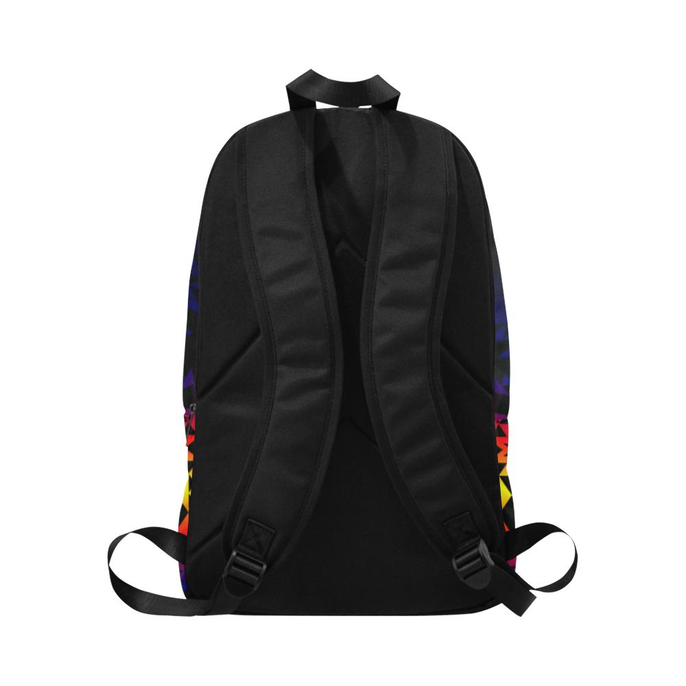 Two Worlds Apart Fabric Backpack for Adult (Model 1659) Casual Backpack for Adult (1659) e-joyer