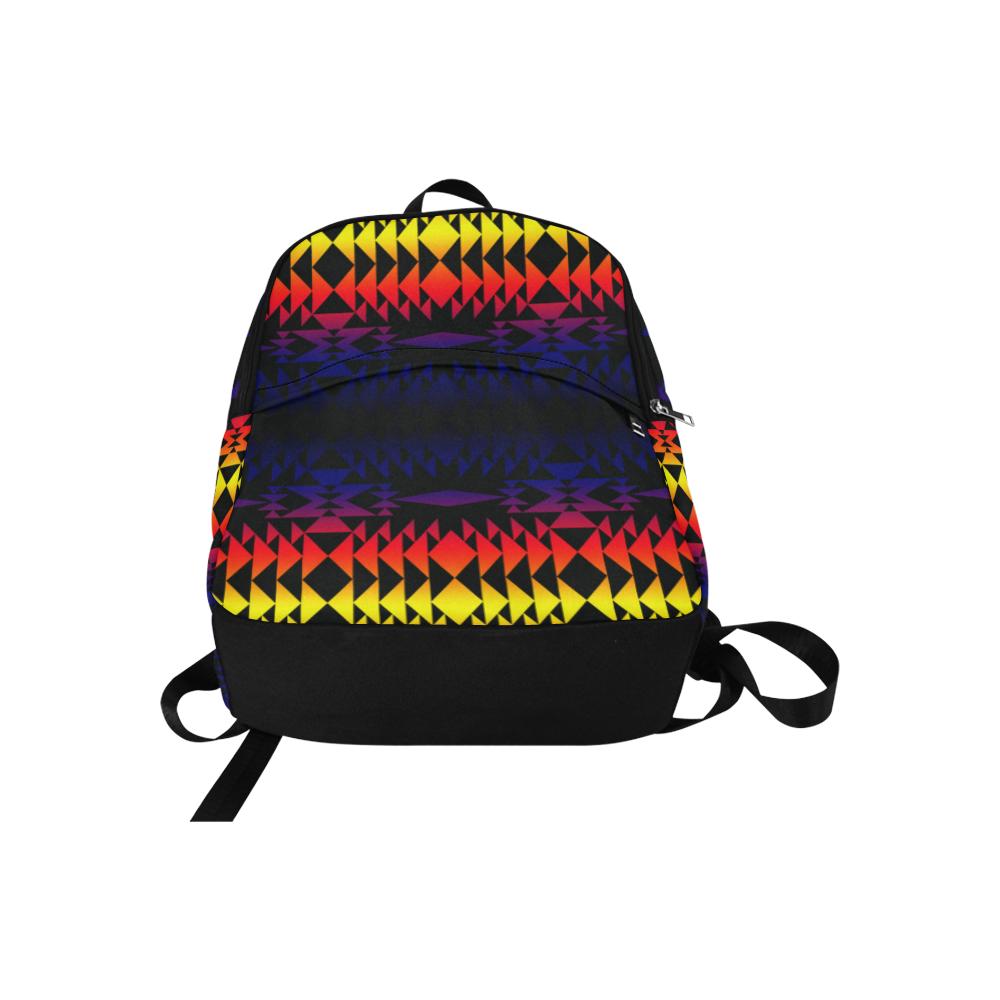 Two Worlds Apart Fabric Backpack for Adult (Model 1659) Casual Backpack for Adult (1659) e-joyer