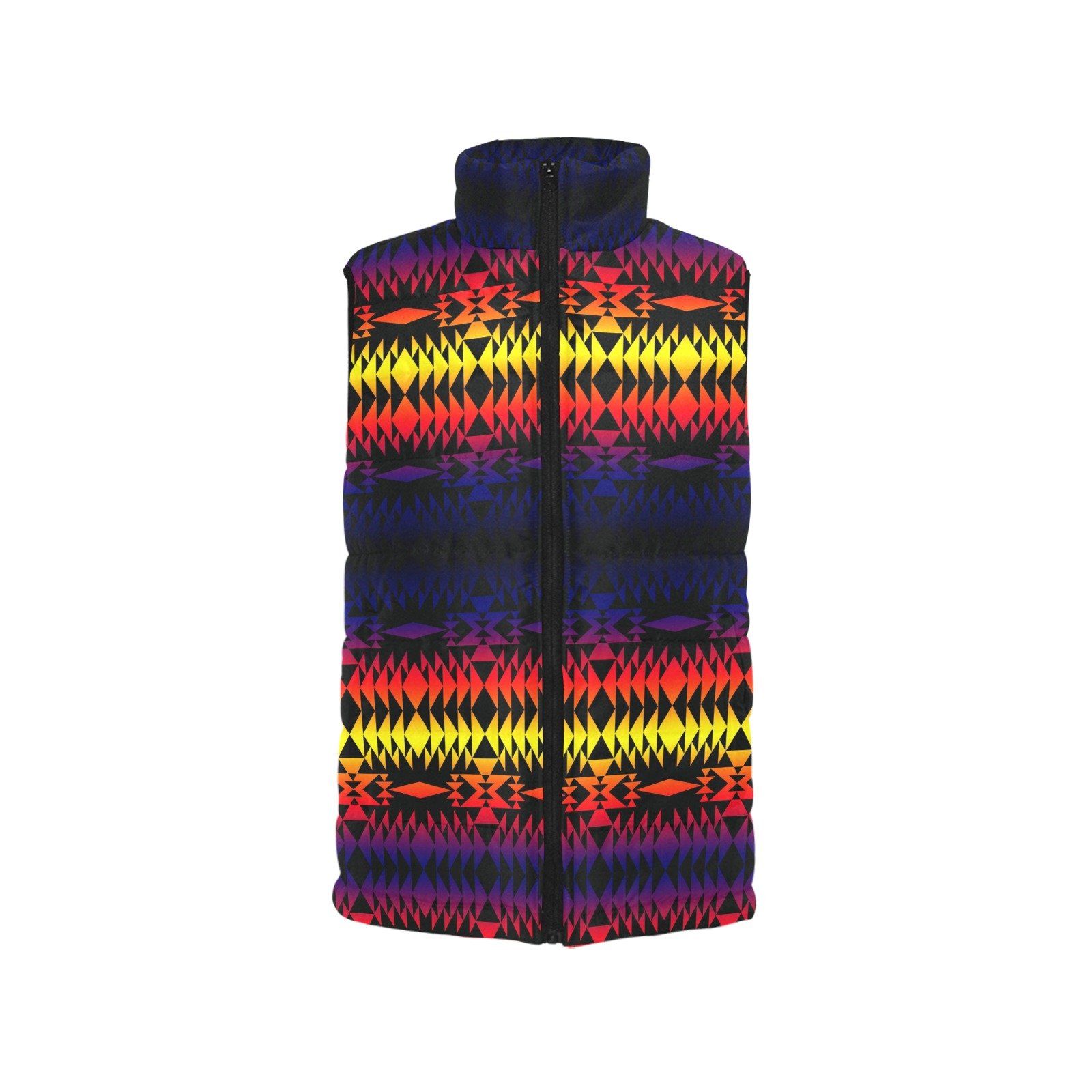 Two Worlds Apart Men's Padded Vest Jacket (Model H44) Men's Padded Vest Jacket (H44) e-joyer