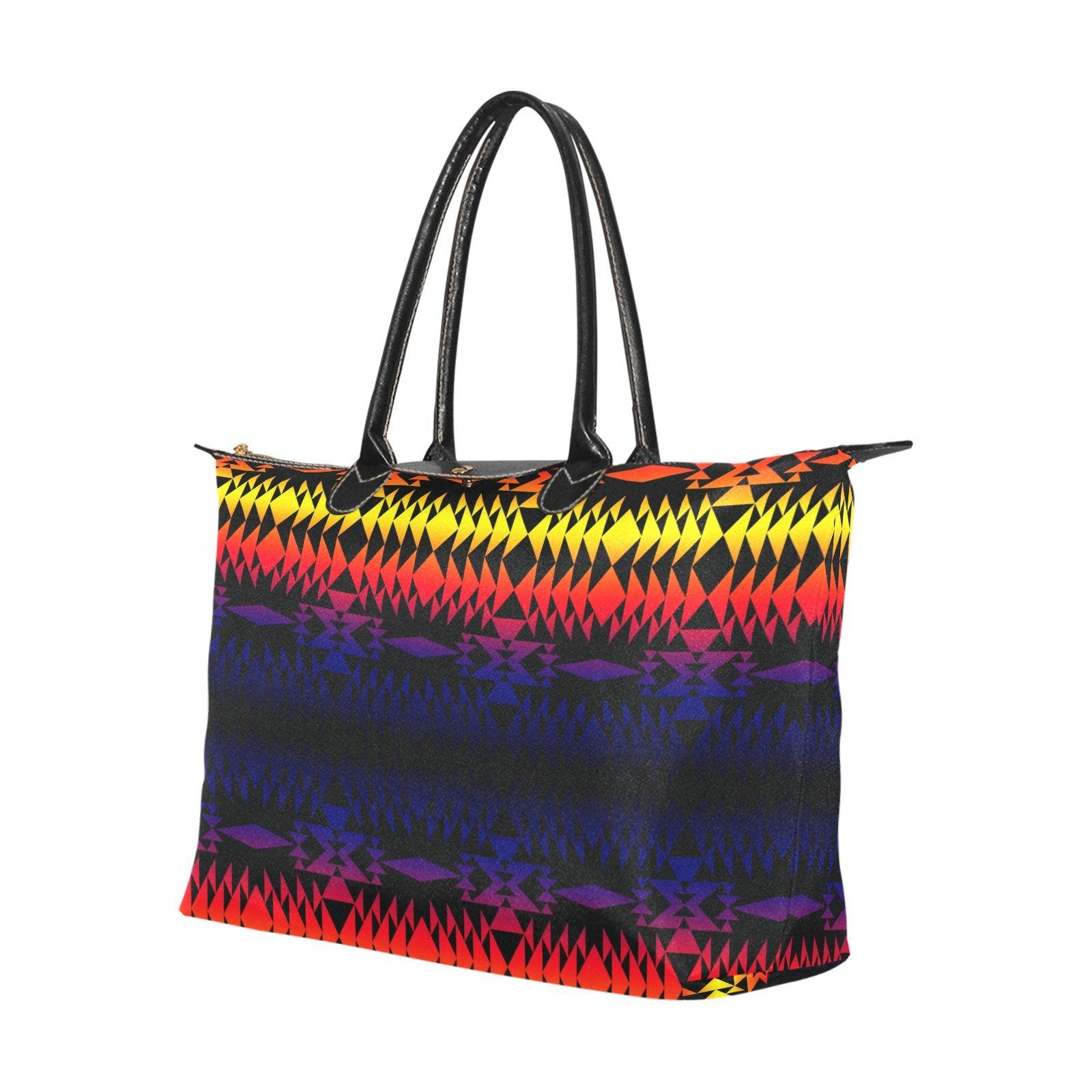 Two Worlds Apart Single-Shoulder Lady Handbag (Model 1714) bag e-joyer