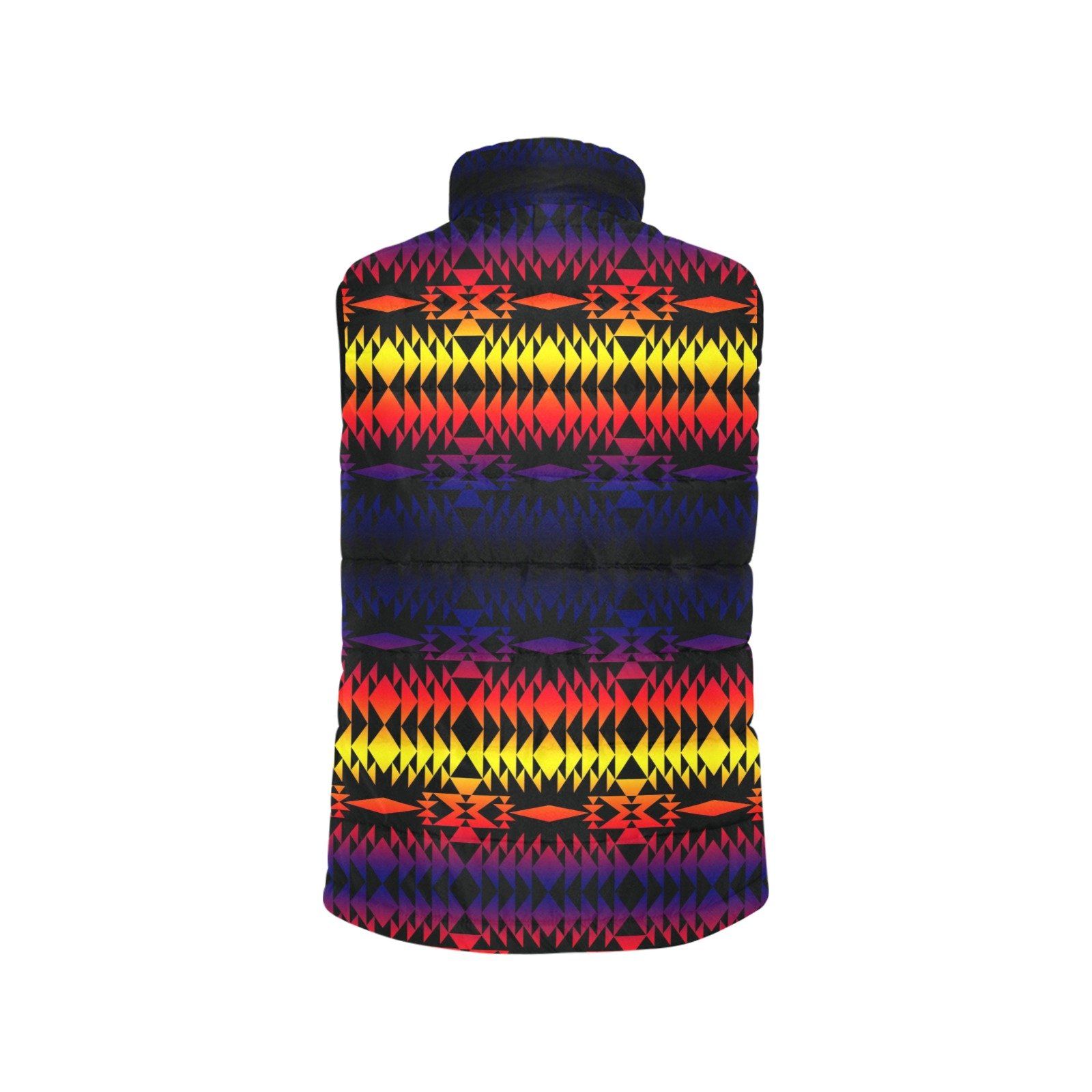 Two Worlds Apart Women's Padded Vest Jacket (Model H44) Women's Padded Vest Jacket (H44) e-joyer