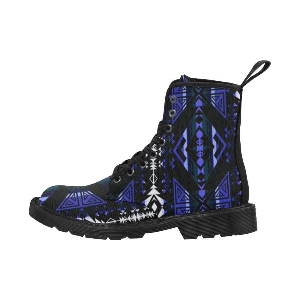 Upstream Expedition Forest Sky Boots for Men (Black) (Model 1203H) Martin Boots for Men (Black) (1203H) e-joyer