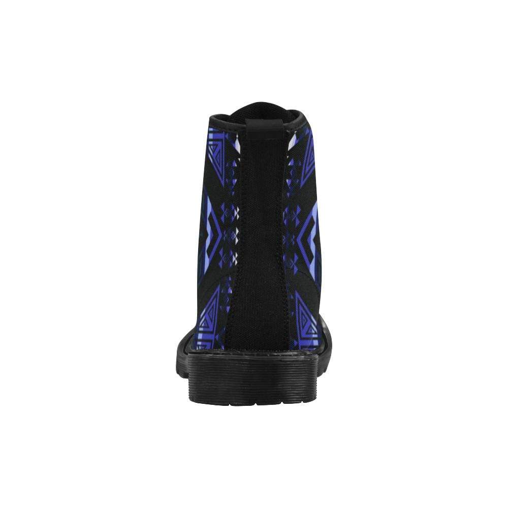 Upstream Expedition Forest Sky Boots for Men (Black) (Model 1203H) Martin Boots for Men (Black) (1203H) e-joyer