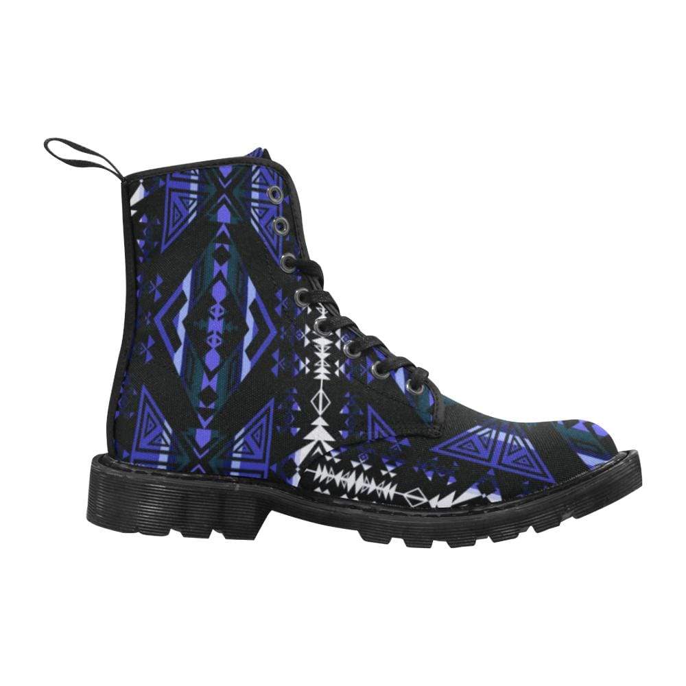 Upstream Expedition Forest Sky Boots for Men (Black) (Model 1203H) Martin Boots for Men (Black) (1203H) e-joyer