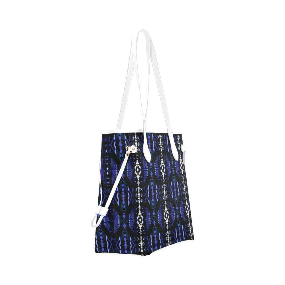 Upstream Expedition Forest Sky Clover Canvas Tote Bag (Model 1661) Clover Canvas Tote Bag (1661) e-joyer