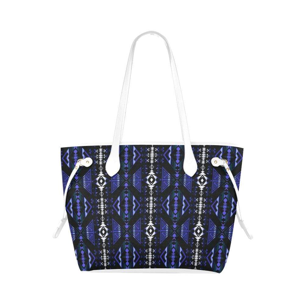 Upstream Expedition Forest Sky Clover Canvas Tote Bag (Model 1661) Clover Canvas Tote Bag (1661) e-joyer