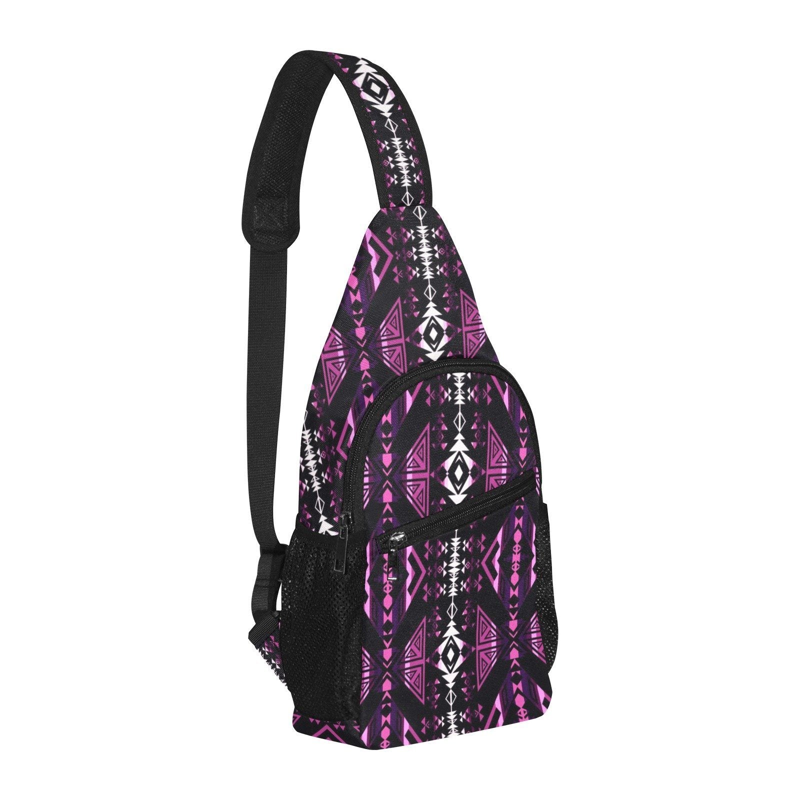 Upstream Expedition Moonlight Shadows All Over Print Chest Bag (Model 1719) All Over Print Chest Bag (1719) e-joyer