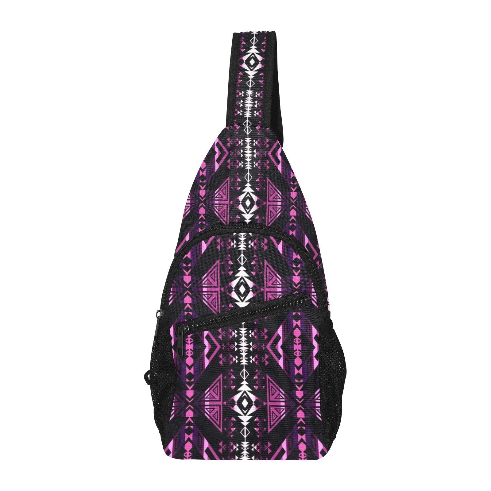 Upstream Expedition Moonlight Shadows All Over Print Chest Bag (Model 1719) All Over Print Chest Bag (1719) e-joyer
