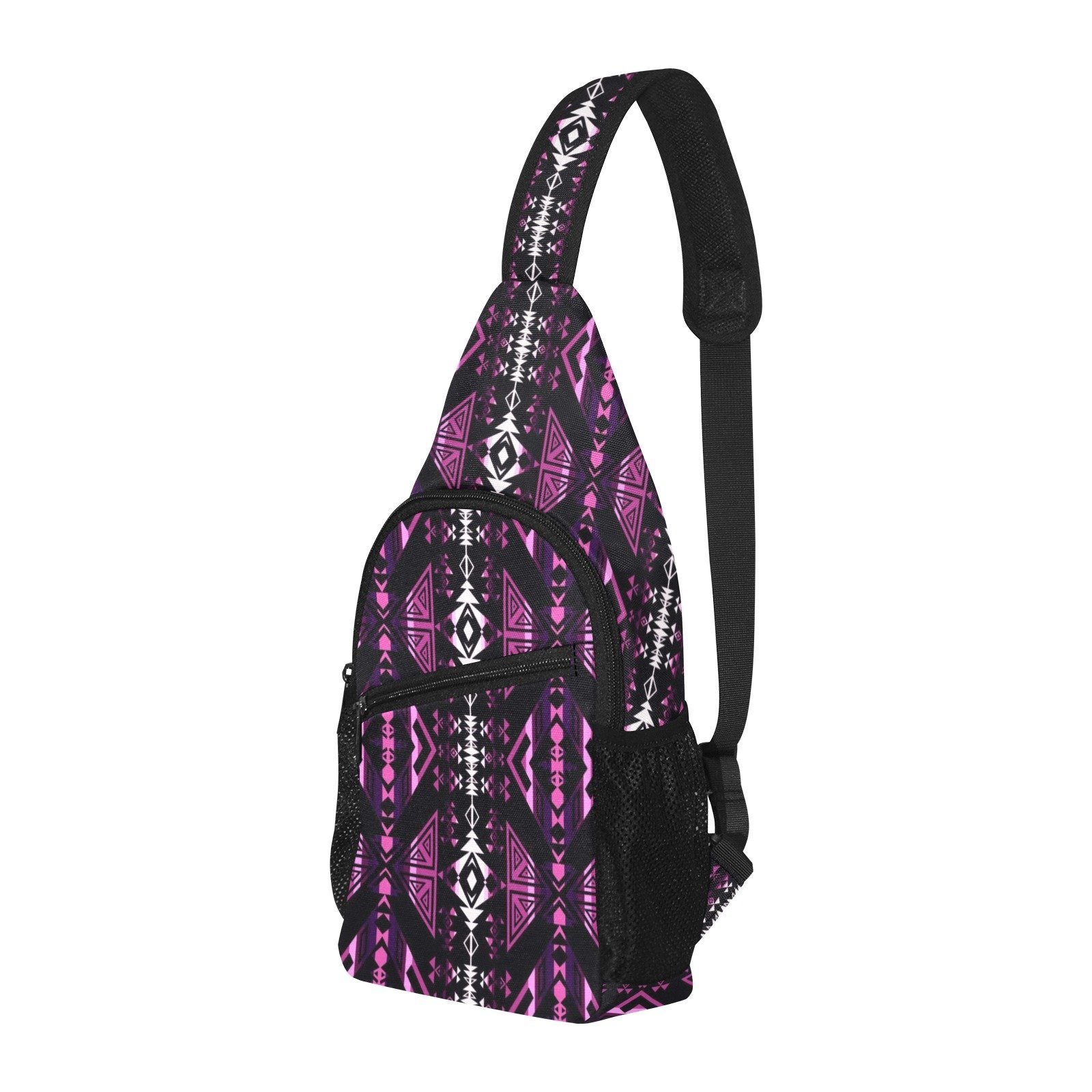 Upstream Expedition Moonlight Shadows All Over Print Chest Bag (Model 1719) All Over Print Chest Bag (1719) e-joyer