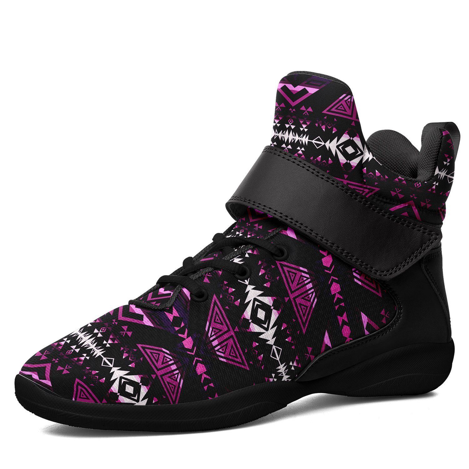 Upstream Expedition Moonlight Shadows Ipottaa Basketball / Sport High Top Shoes - Black Sole 49 Dzine US Men 7 / EUR 40 Black Sole with Black Strap 
