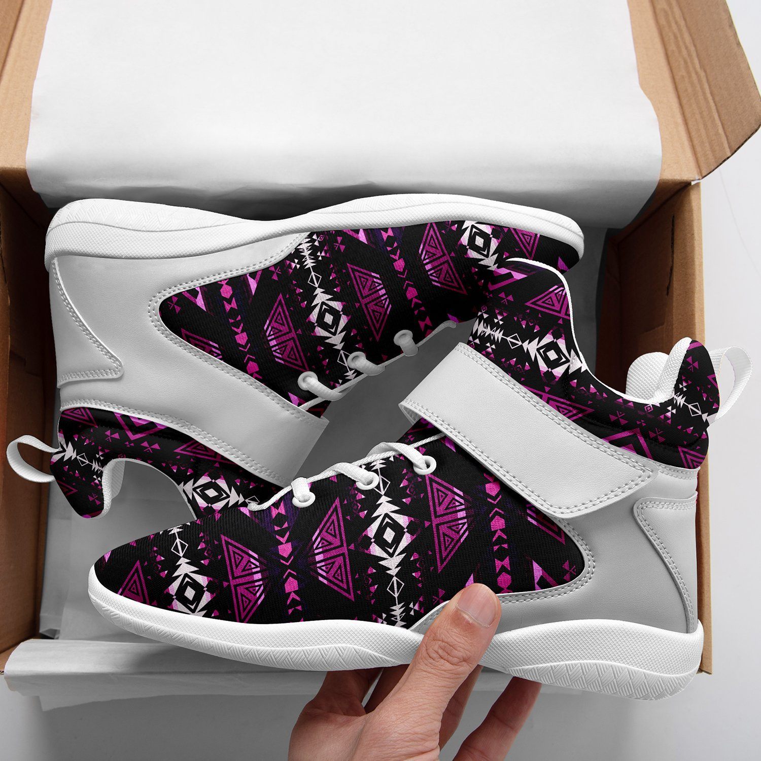 Upstream Expedition Moonlight Shadows Kid's Ipottaa Basketball / Sport High Top Shoes 49 Dzine