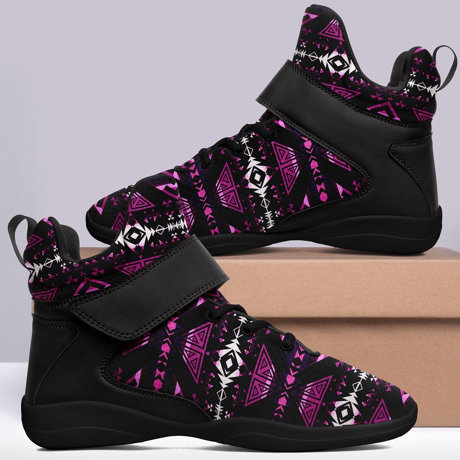 Upstream Expedition Moonlight Shadows Kid's Ipottaa Basketball / Sport High Top Shoes 49 Dzine