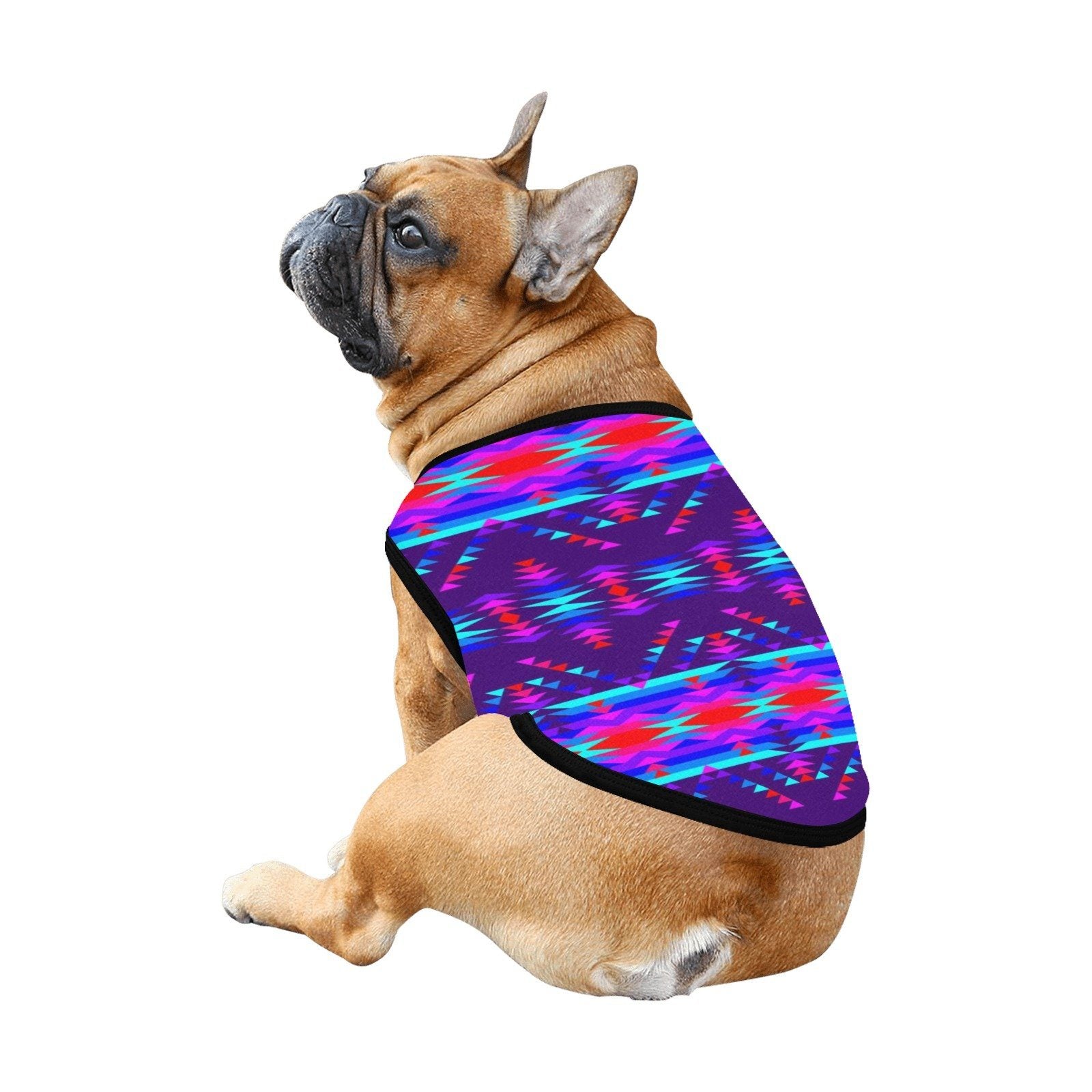 Vision of Peace All Over Print Pet Tank Top Pet Tank Top e-joyer