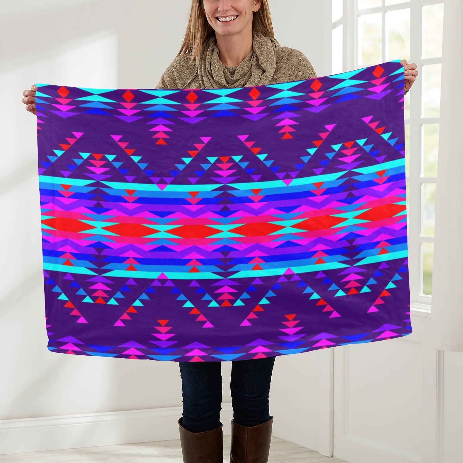 Vision of Peace Baby Blanket 30"x40" Baby Blanket 30"x40" e-joyer