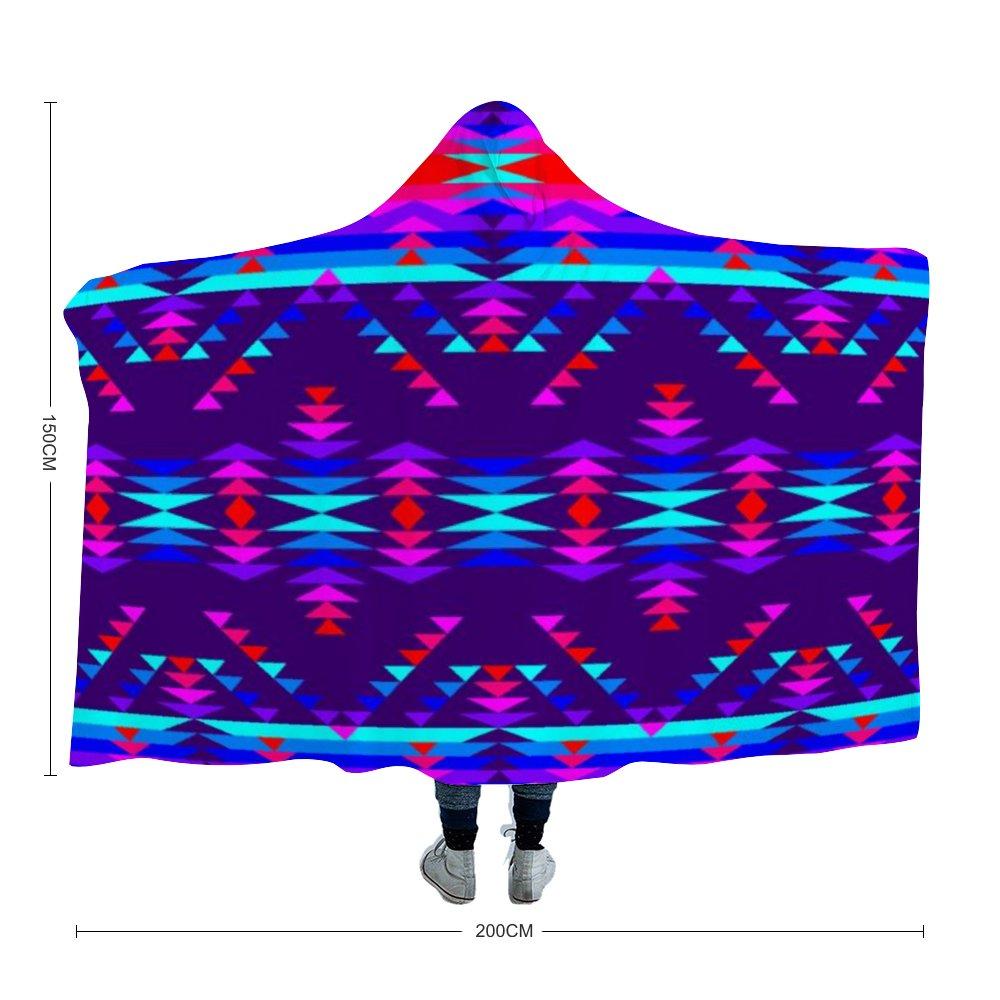 Vision of Peace Hooded Blanket 49 Dzine