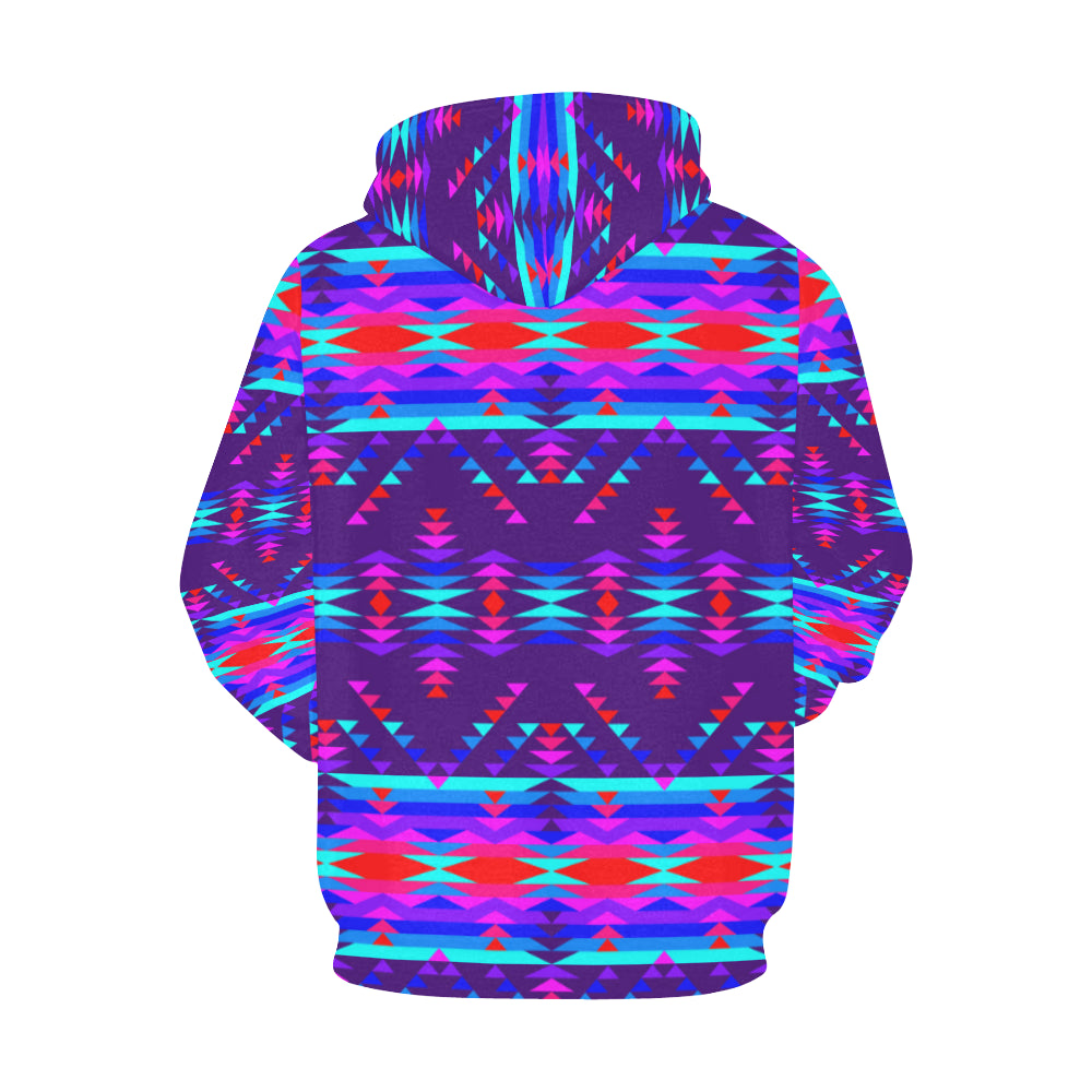 Vision of Peace LG All Over Print Hoodie for Women (USA Size) (Model H13) Hoodie e-joyer