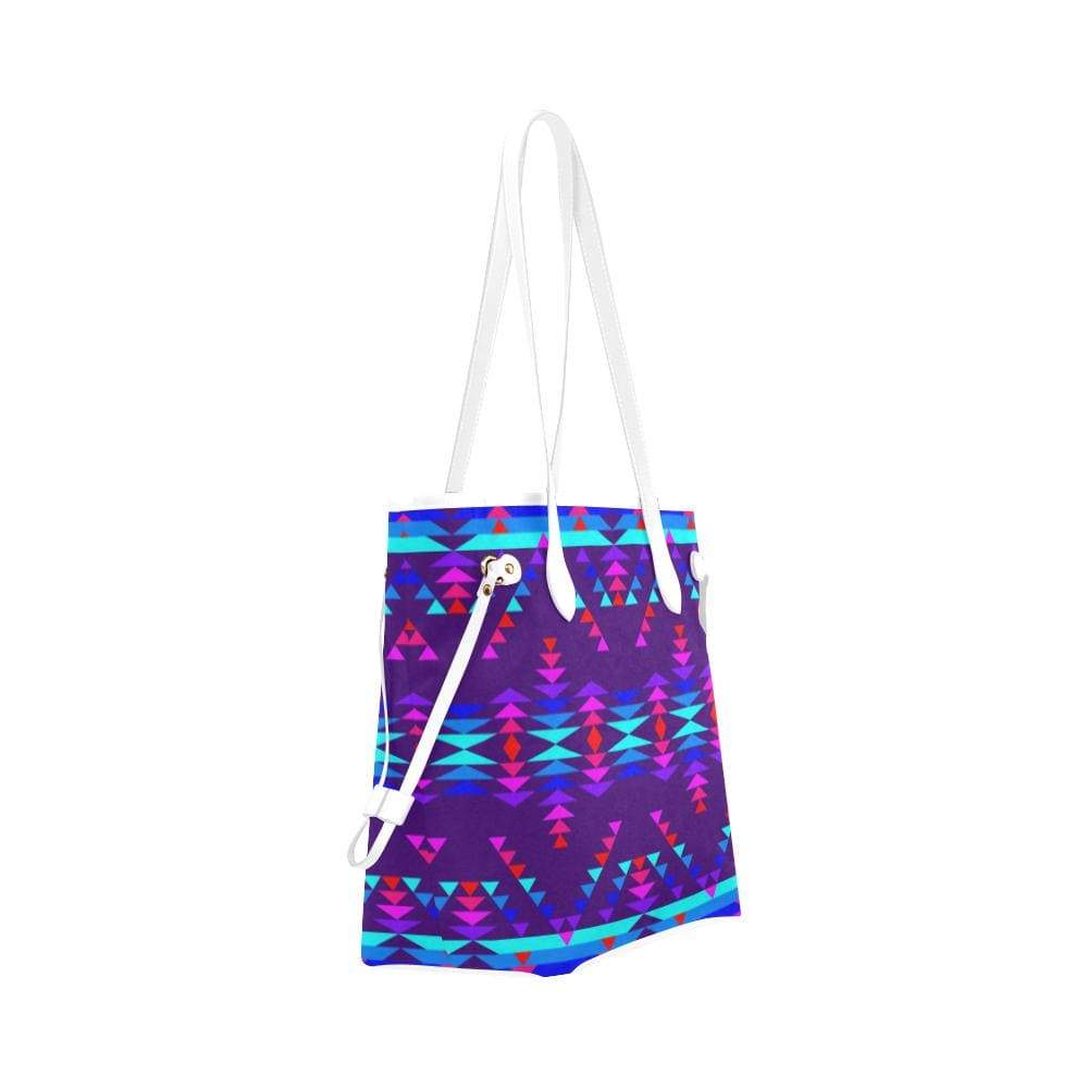 Vision of Peace LG Clover Canvas Tote Bag (Model 1661) Clover Canvas Tote Bag (1661) e-joyer