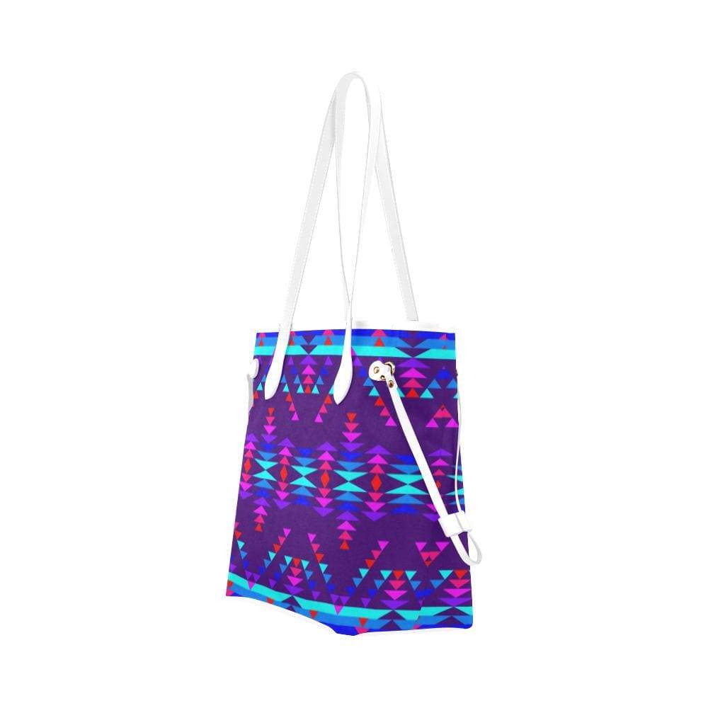 Vision of Peace LG Clover Canvas Tote Bag (Model 1661) Clover Canvas Tote Bag (1661) e-joyer