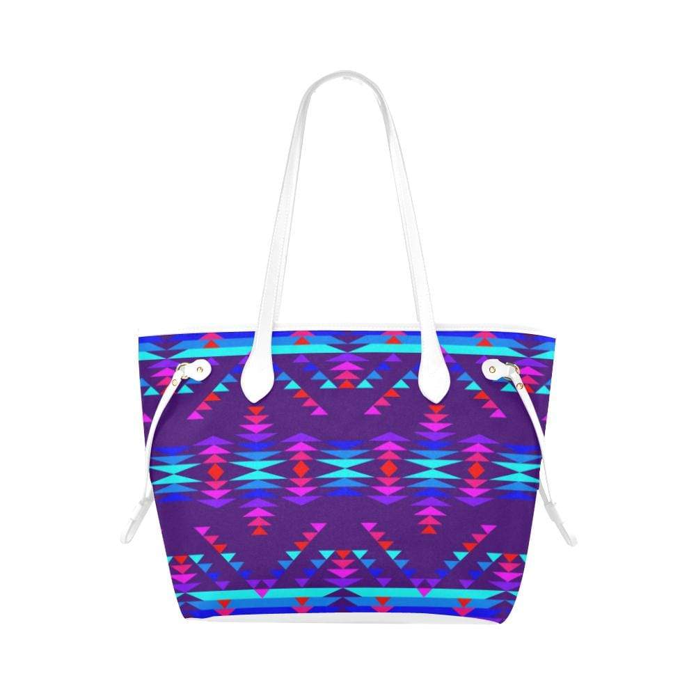 Vision of Peace LG Clover Canvas Tote Bag (Model 1661) Clover Canvas Tote Bag (1661) e-joyer