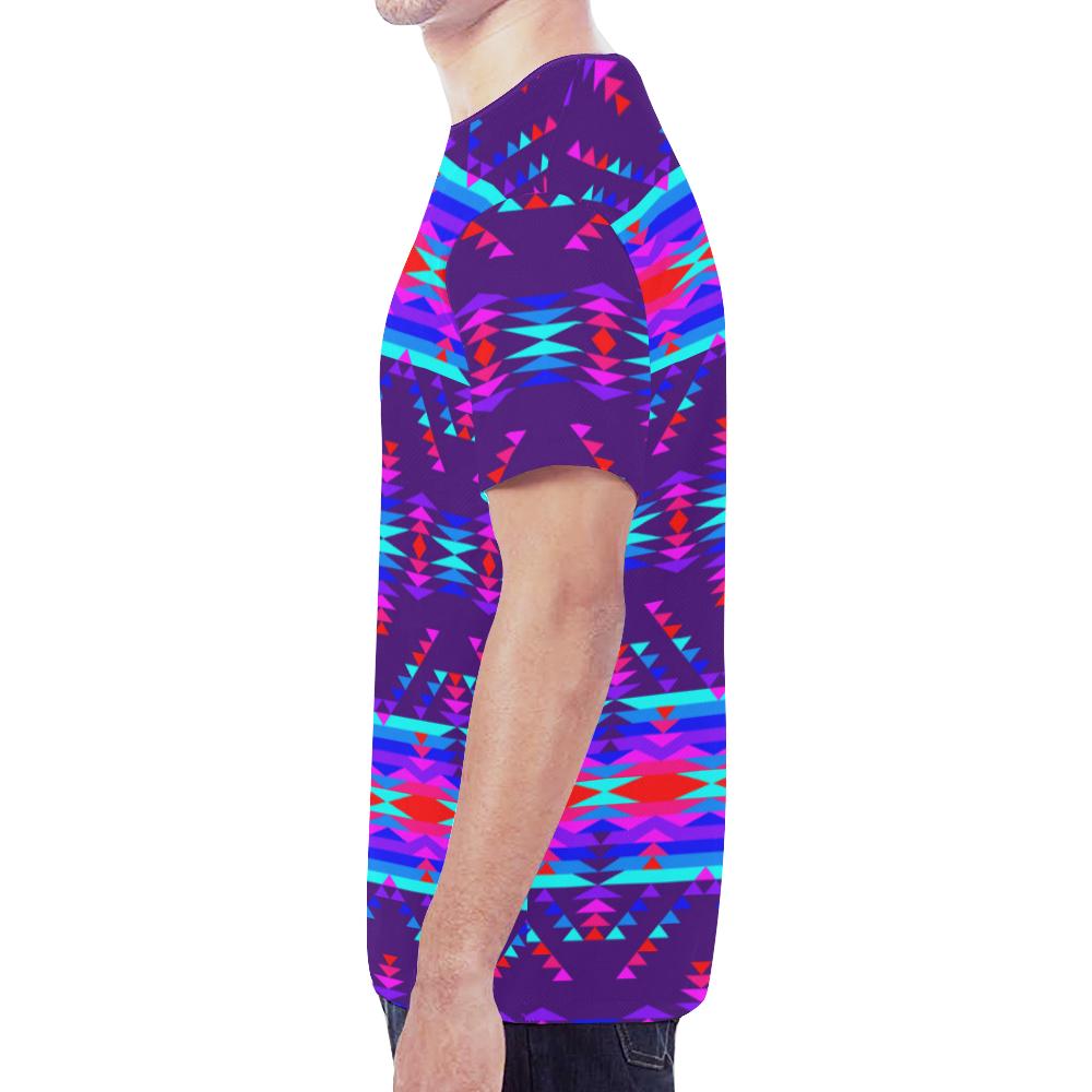 Vision of Peace LG New All Over Print T-shirt for Men (Model T45) New All Over Print T-shirt for Men (T45) e-joyer