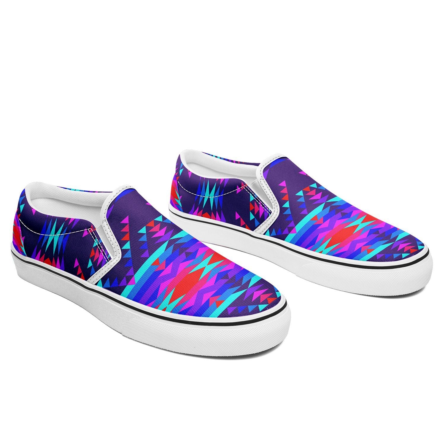Vision of Peace Otoyimm Canvas Slip On Shoes 49 Dzine