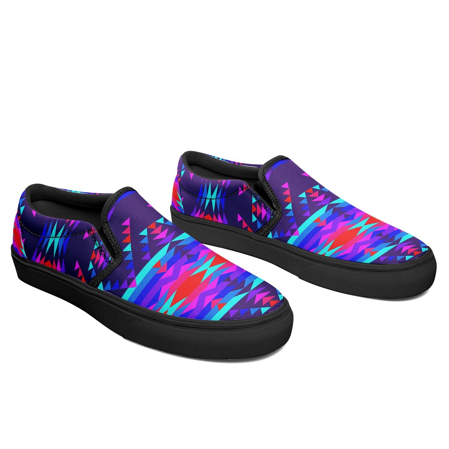 Vision of Peace Otoyimm Canvas Slip On Shoes 49 Dzine