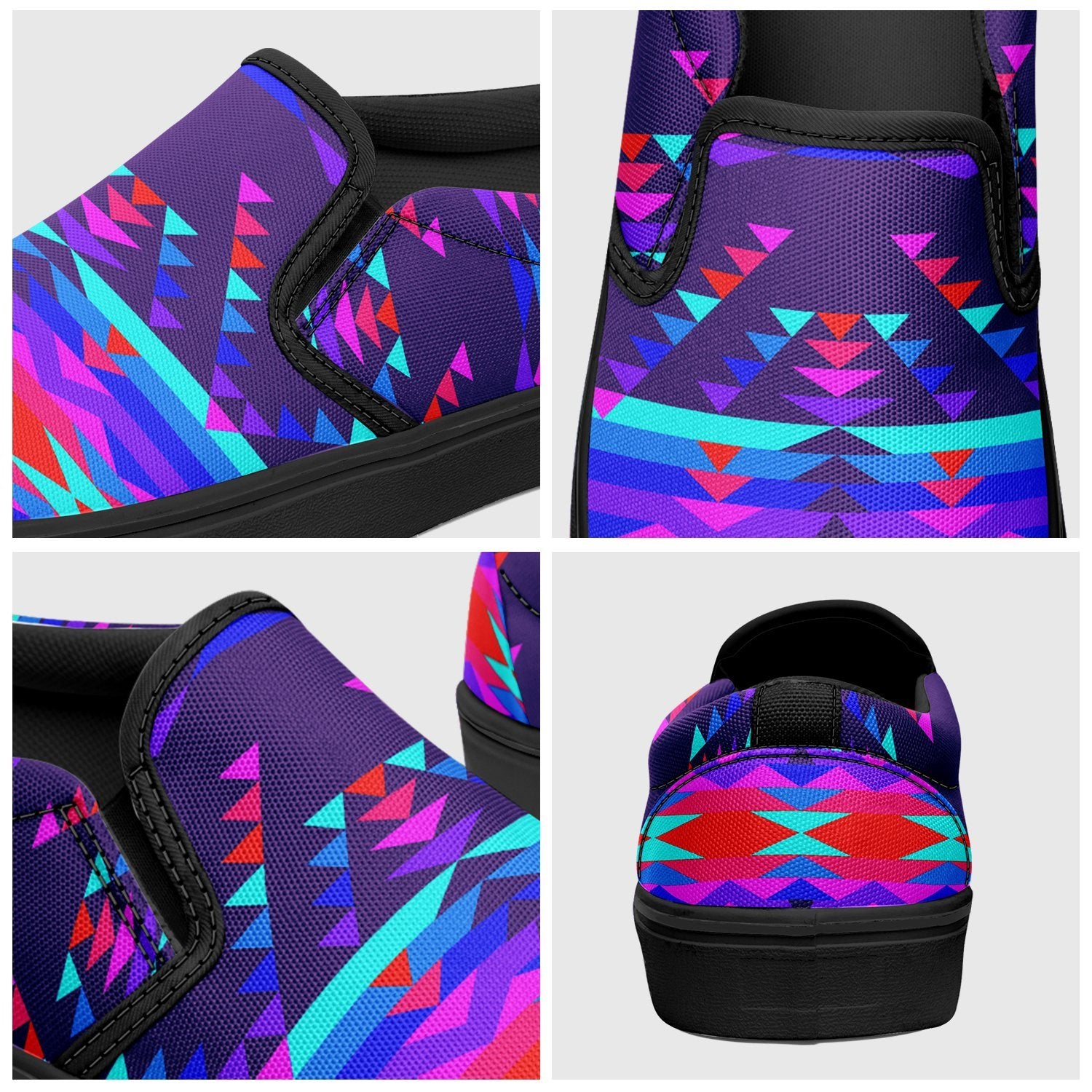 Vision of Peace Otoyimm Canvas Slip On Shoes 49 Dzine