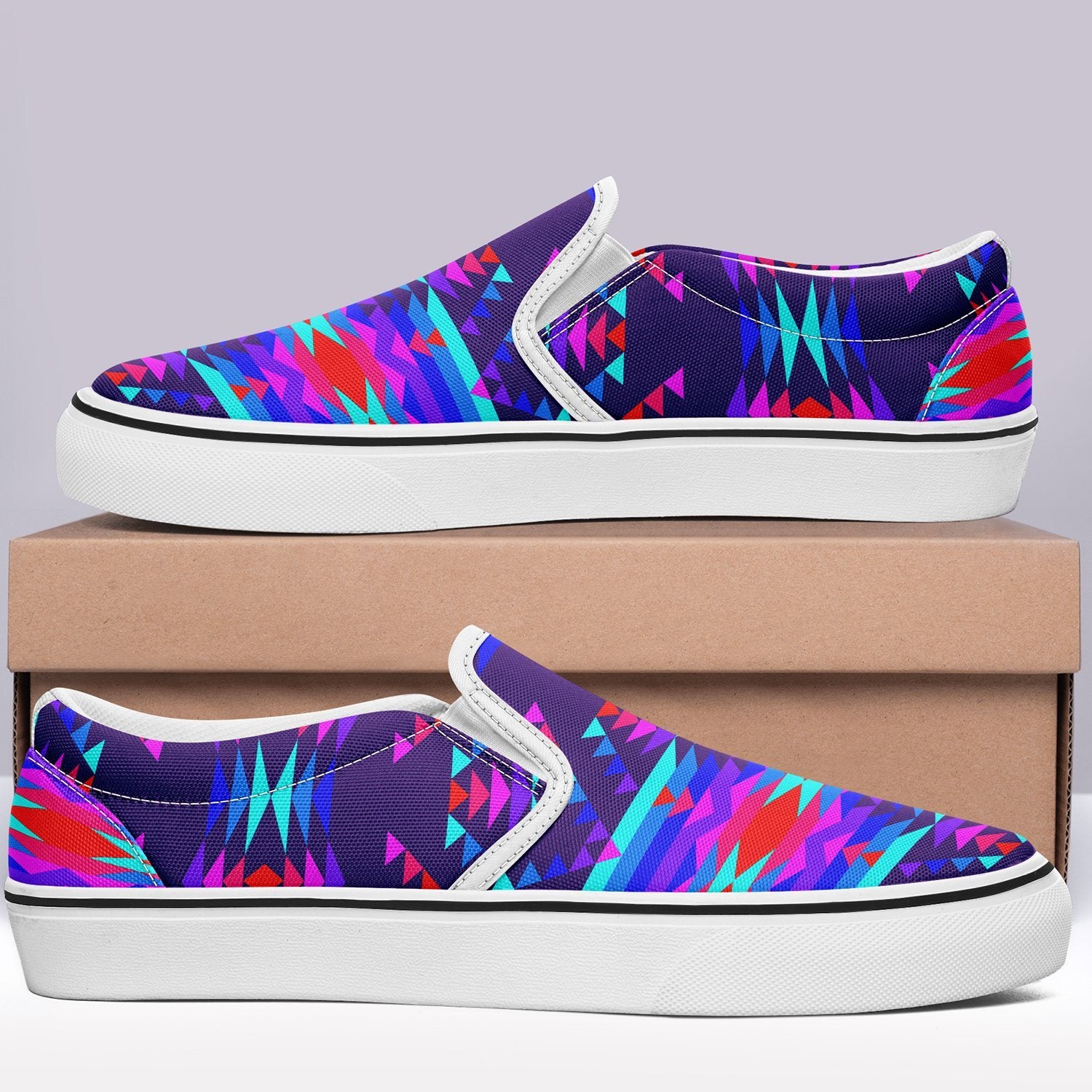 Vision of Peace Otoyimm Canvas Slip On Shoes 49 Dzine