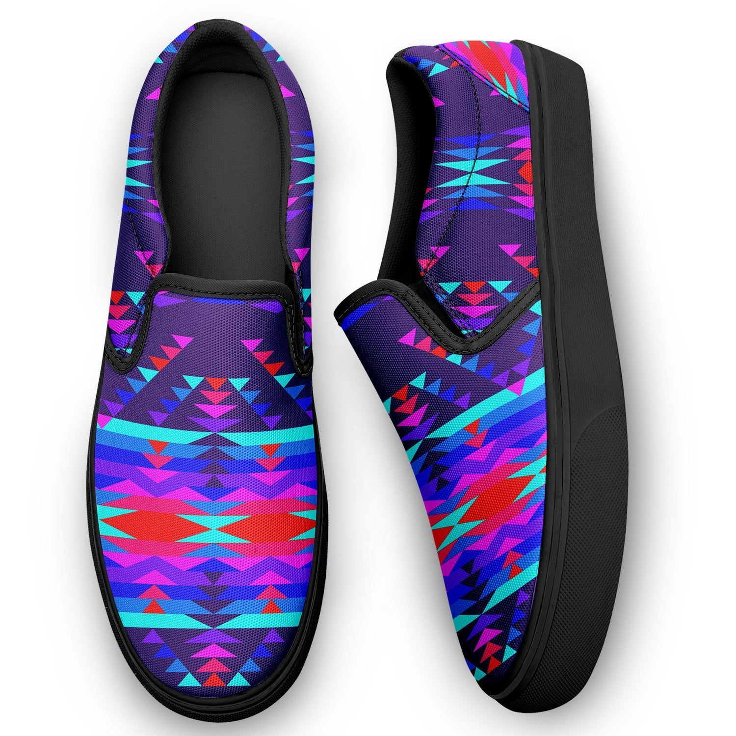 Vision of Peace Otoyimm Canvas Slip On Shoes 49 Dzine