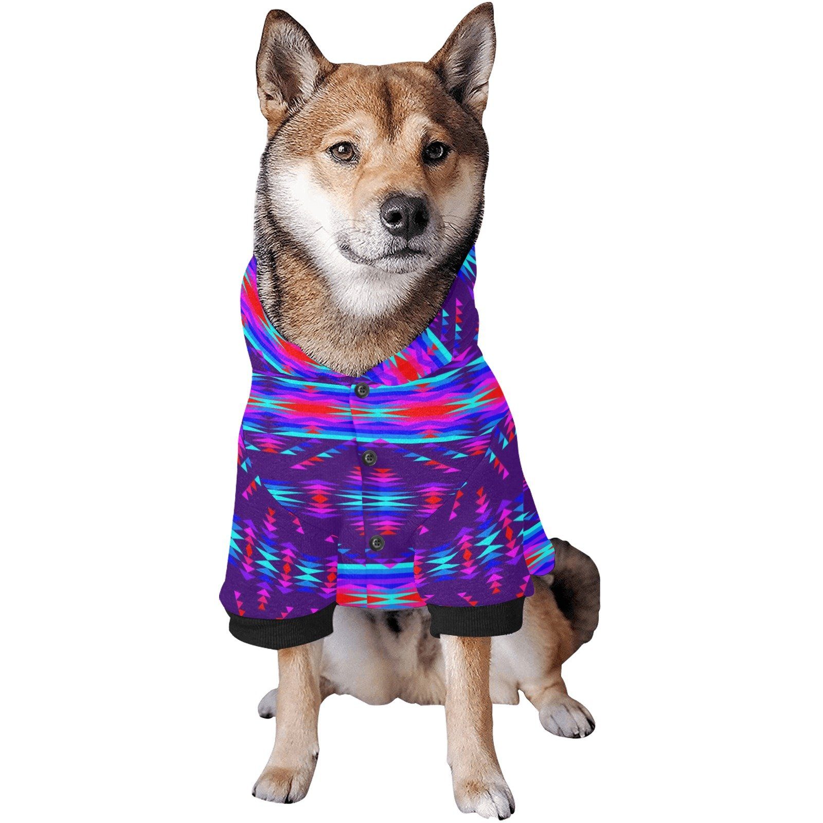 Vision of Peace Pet Dog Hoodie Pet Dog Hoodie e-joyer