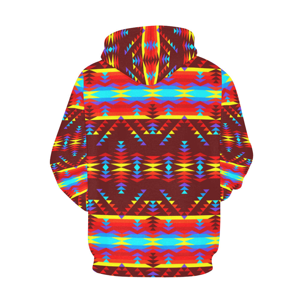 Visions of Lasting Peace All Over Print Hoodie for Women (USA Size) (Model H13) Hoodie e-joyer