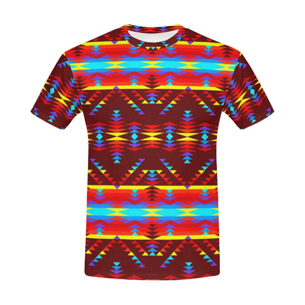 Visions of Lasting Peace All Over Print T-Shirt for Men (USA Size) (Model T40) All Over Print T-Shirt for Men (T40) e-joyer