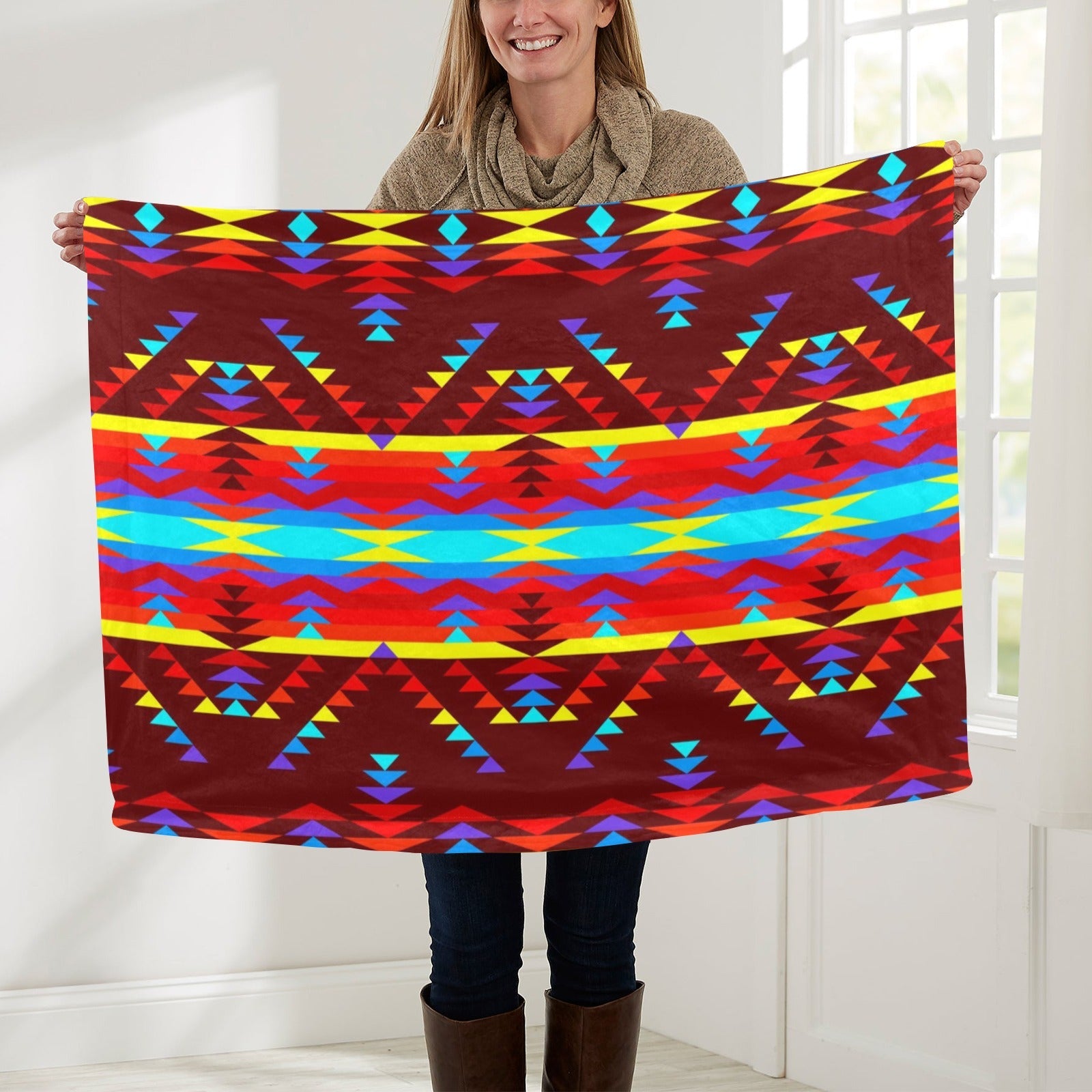 Visions of Lasting Peace Baby Blanket 30"x40" Baby Blanket 30"x40" e-joyer