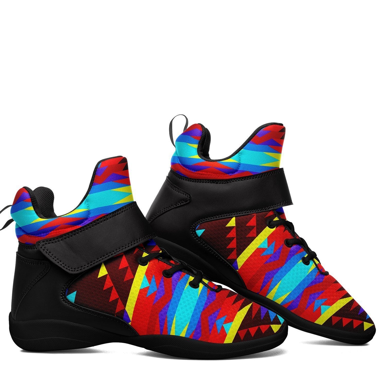 Visions of Lasting Peace Ipottaa Basketball / Sport High Top Shoes -Black Sole 49 Dzine 