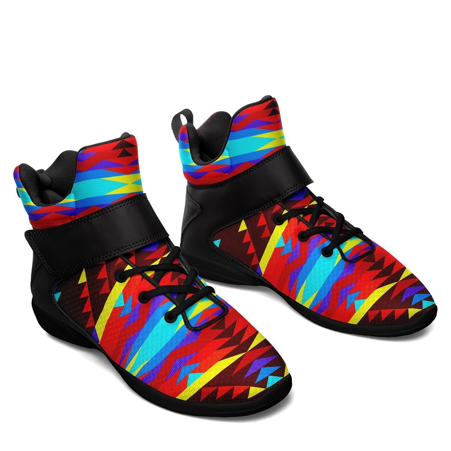 Visions of Lasting Peace Ipottaa Basketball / Sport High Top Shoes -Black Sole 49 Dzine