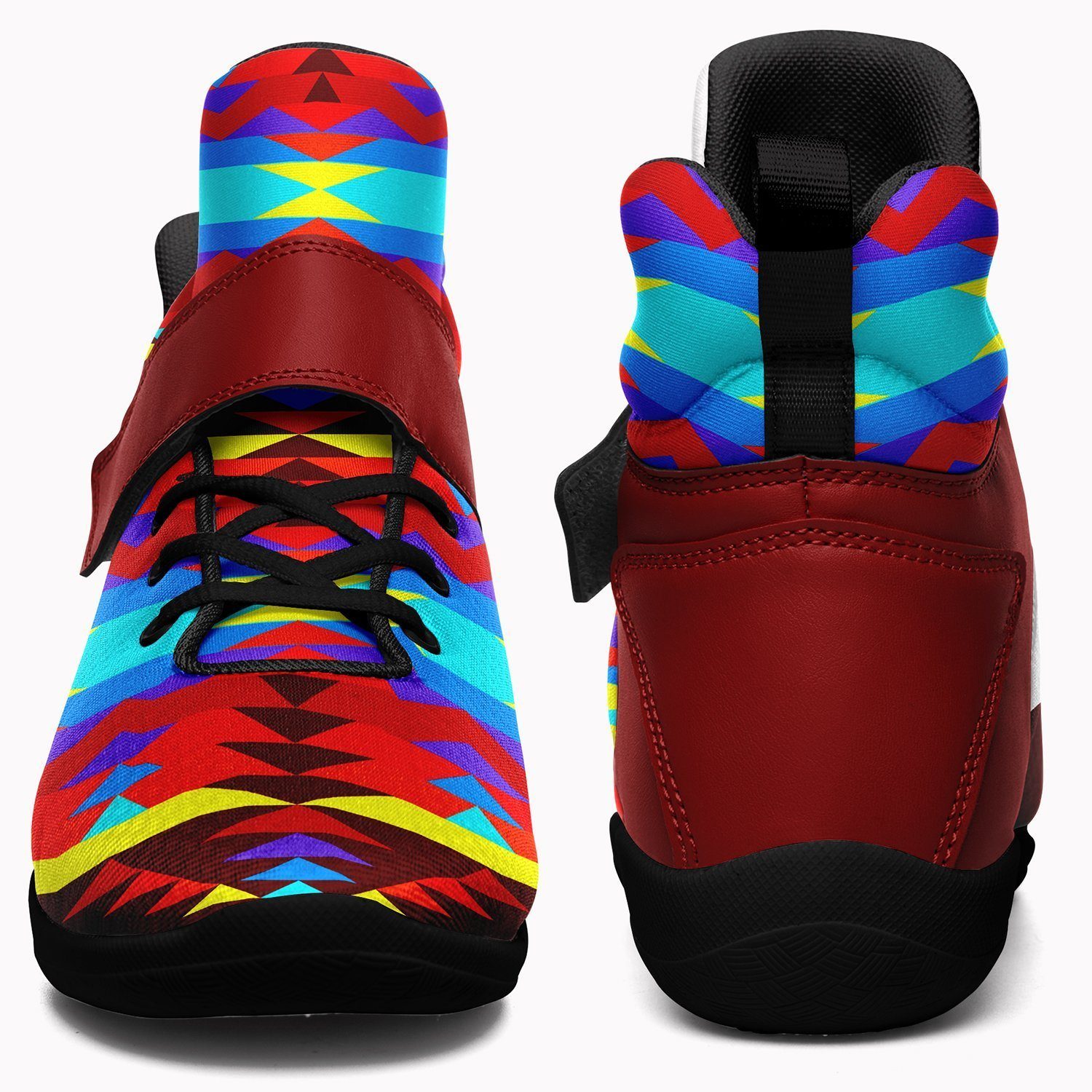 Visions of Lasting Peace Ipottaa Basketball / Sport High Top Shoes -Black Sole 49 Dzine