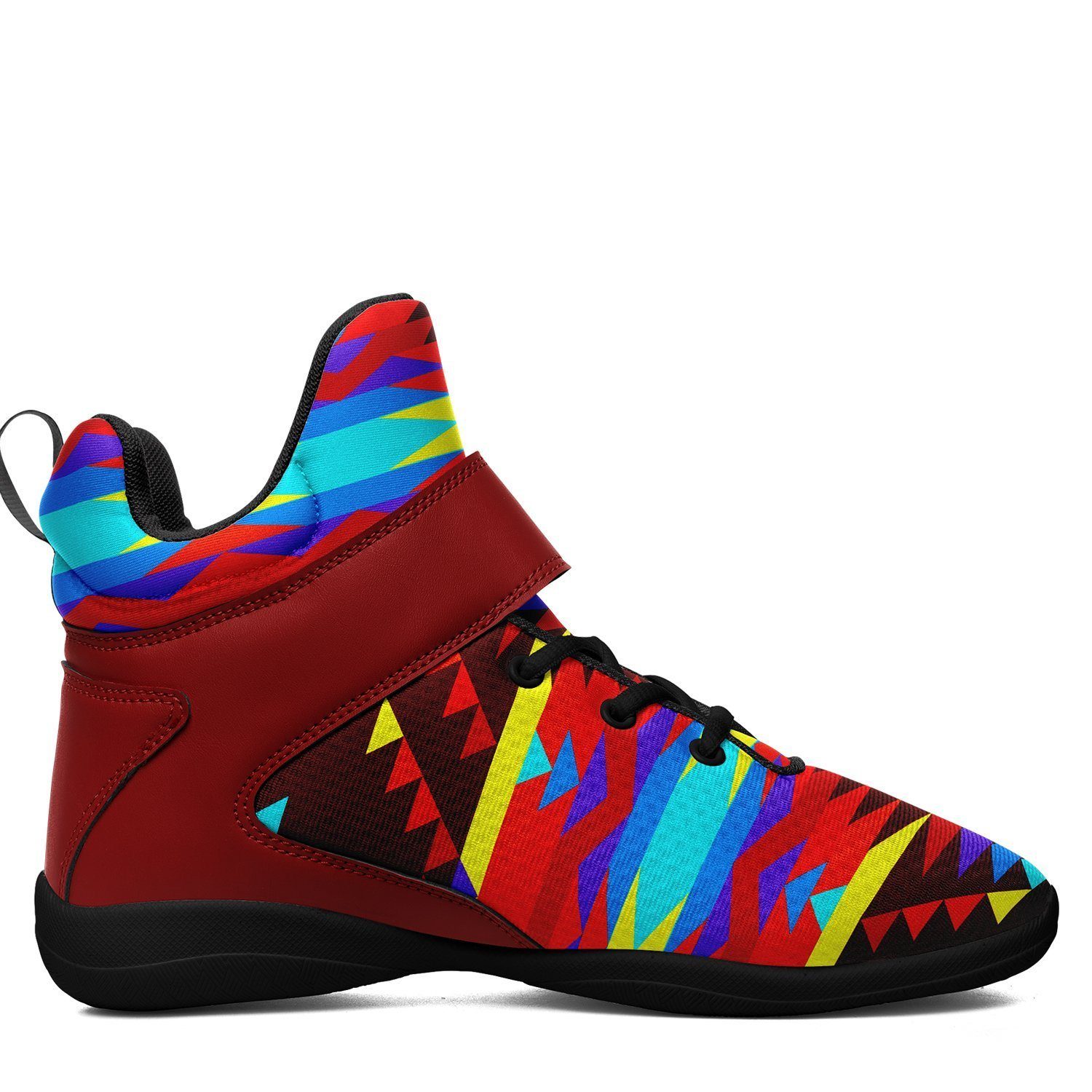 Visions of Lasting Peace Ipottaa Basketball / Sport High Top Shoes -Black Sole 49 Dzine
