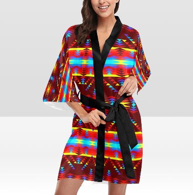 Visions of Lasting Peace Kimono Robe Artsadd