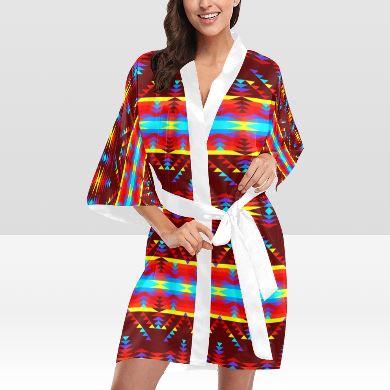 Visions of Lasting Peace Kimono Robe Artsadd