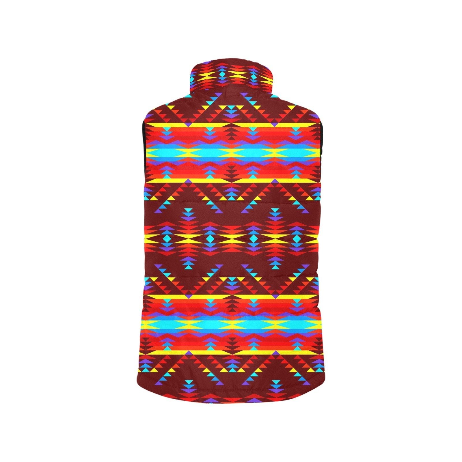 Visions of Lasting Peace Men's Padded Vest Jacket (Model H44) Men's Padded Vest Jacket (H44) e-joyer