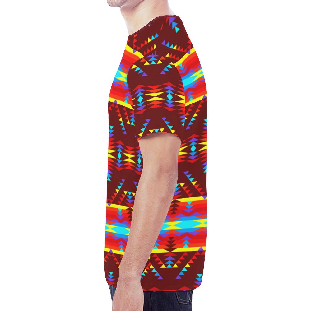 Visions of Lasting Peace New All Over Print T-shirt for Men/Large Size (Model T45) New All Over Print T-shirt for Men/Large (T45) e-joyer