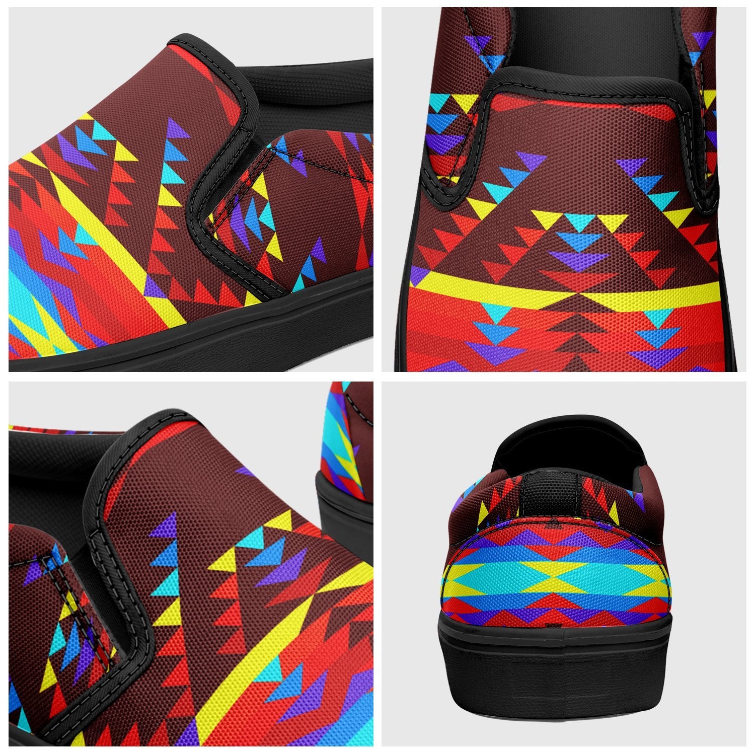 Visions of Lasting Peace Otoyimm Canvas Slip On Shoes 49 Dzine