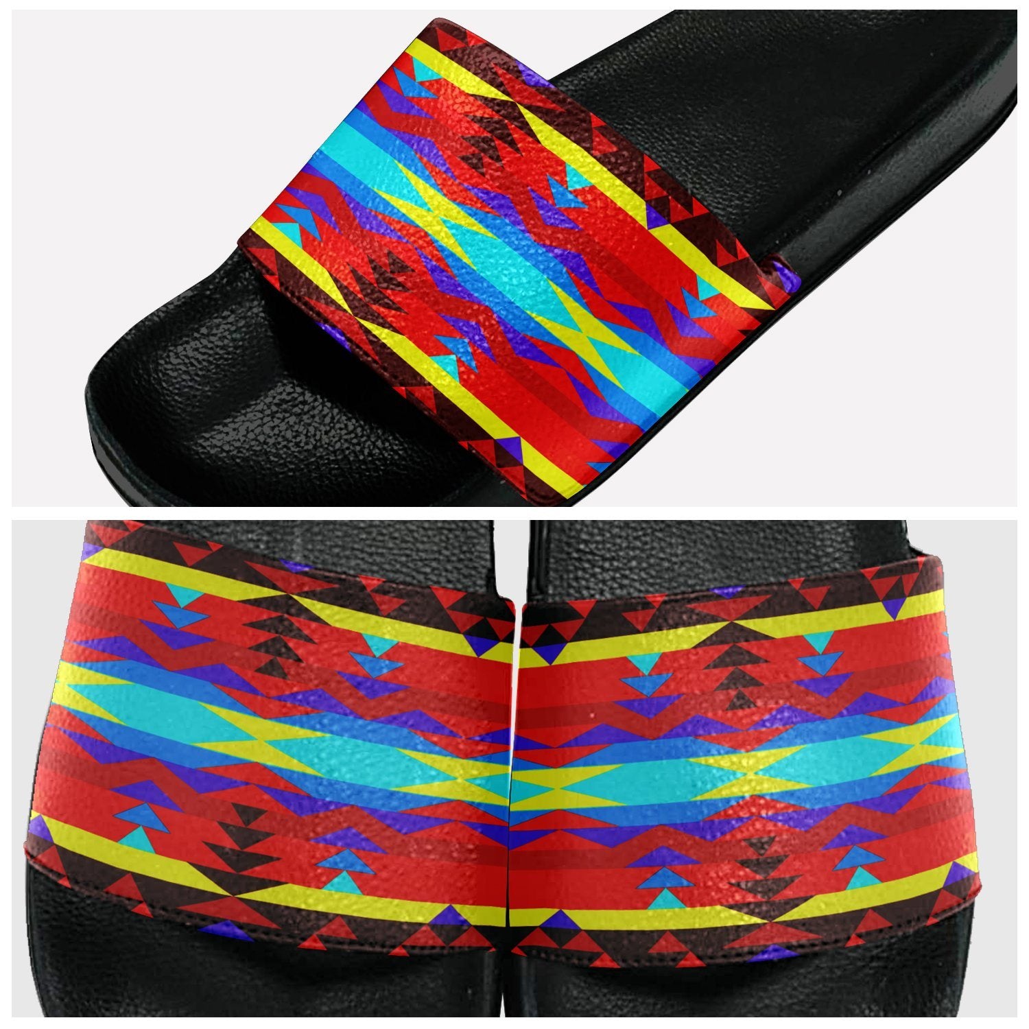 Visions of Lasting Peace Slide Sandals 49 Dzine