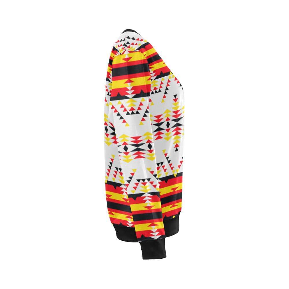 Visions of Peace Directions All Over Print Crewneck Sweatshirt for Women (Model H18) Crewneck Sweatshirt for Women (H18) e-joyer