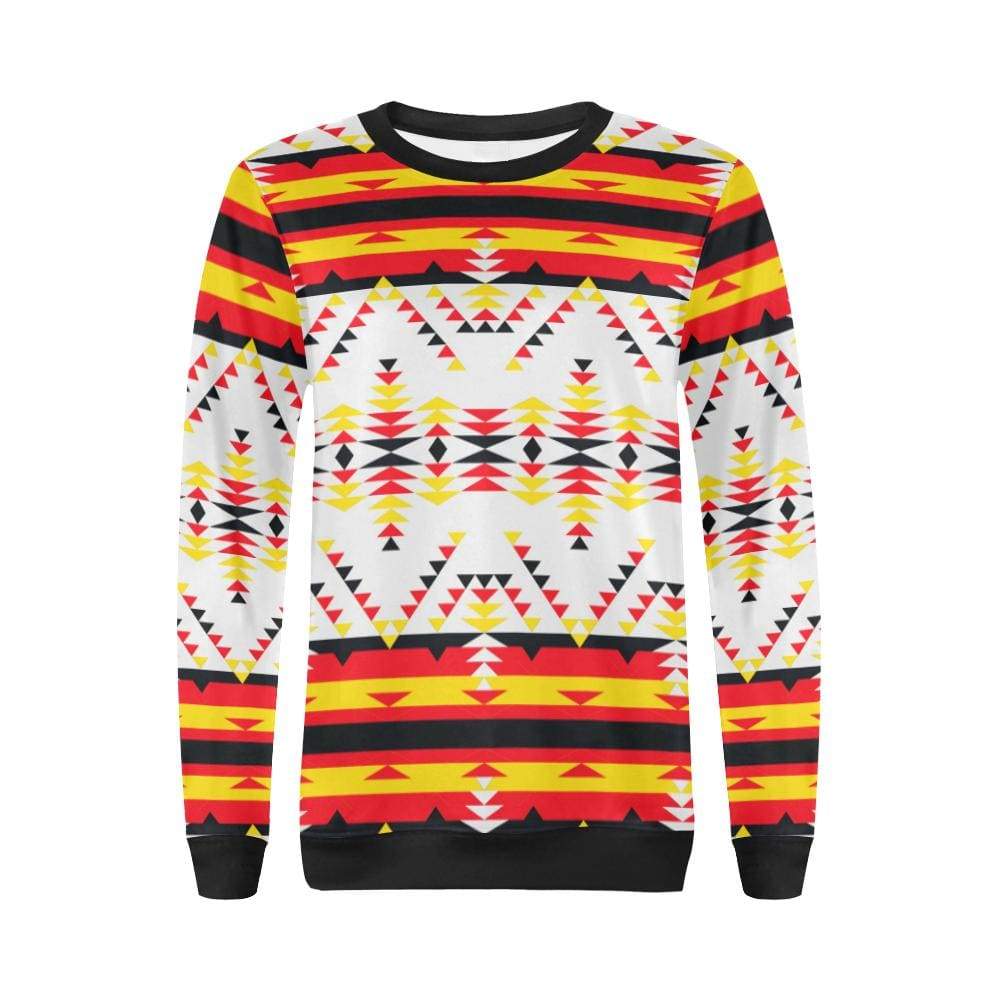 Visions of Peace Directions All Over Print Crewneck Sweatshirt for Women (Model H18) Crewneck Sweatshirt for Women (H18) e-joyer