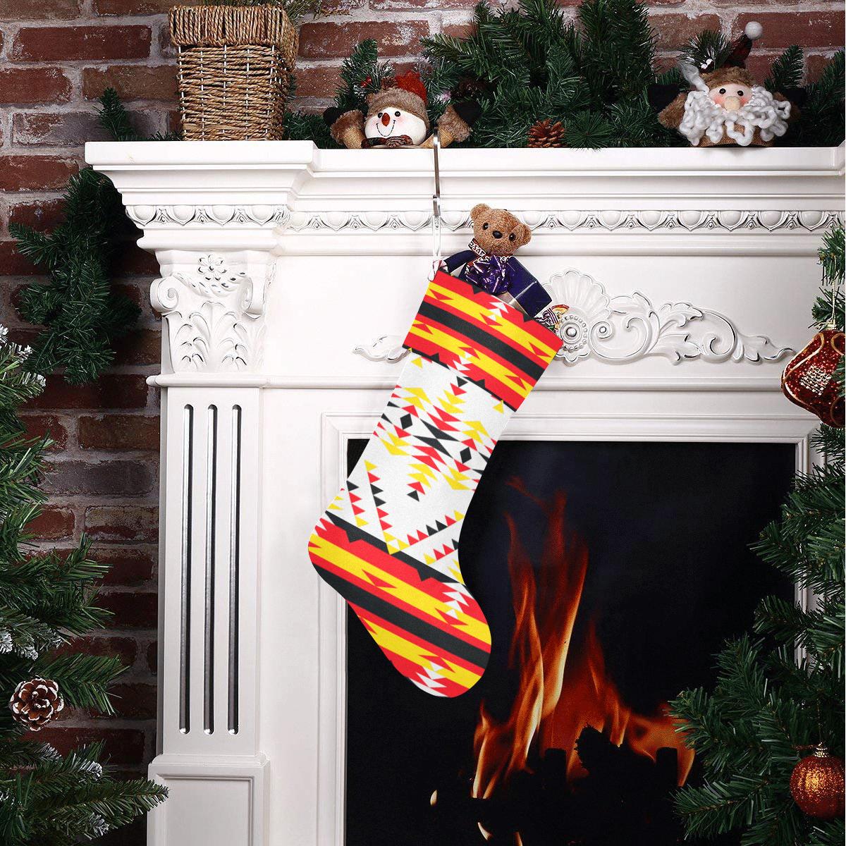 Visions of Peace Directions Christmas Stocking holiday stocking e-joyer