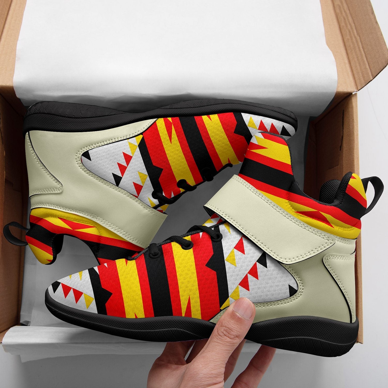 Visions of Peace Directions Ipottaa Basketball / Sport High Top Shoes 49 Dzine